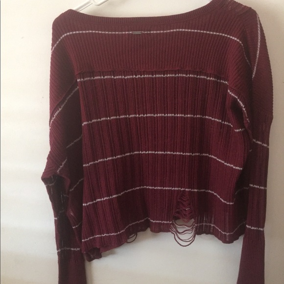 Hollister long sleeve Henley cropped size small - Picture 4 of 8